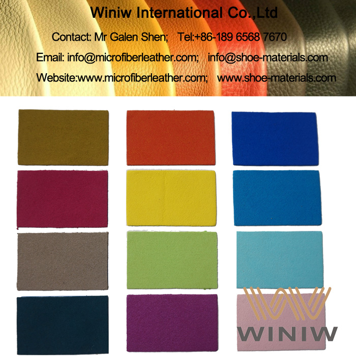 Synthetic Suede Material for Shoes Lining