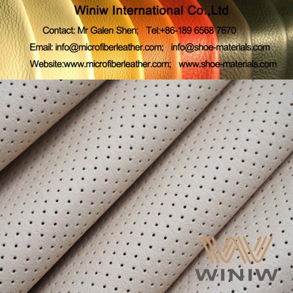Perforated Microfiber Leather