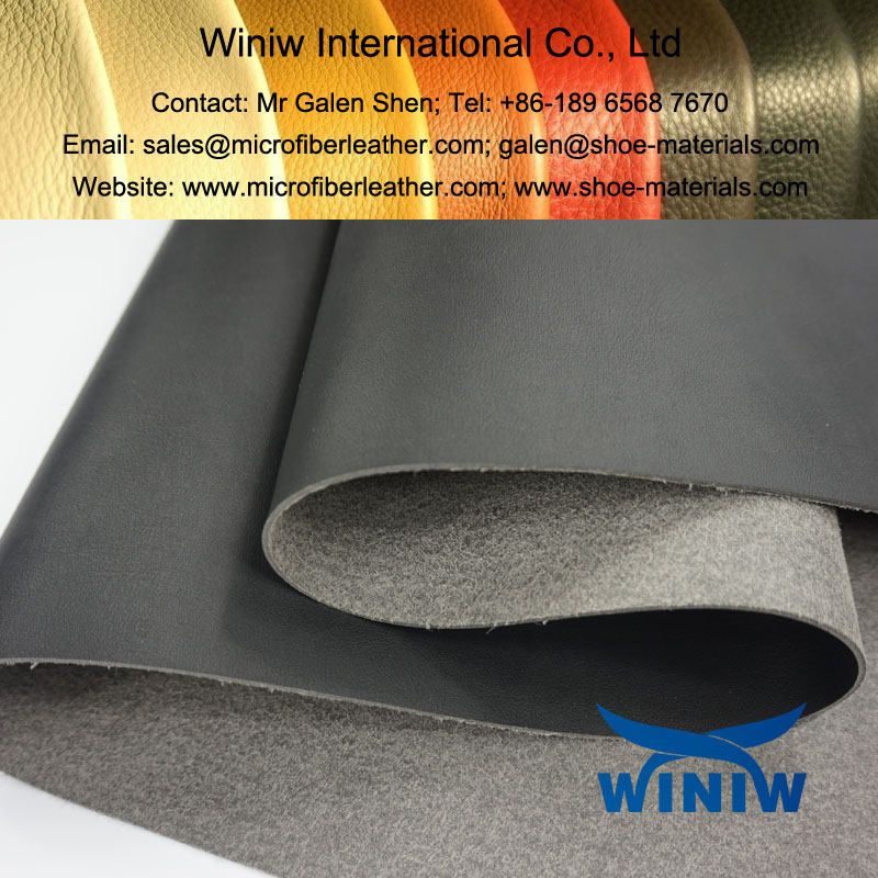 PU Microfiber Synthetic Leather for Shoes