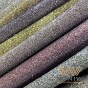 Glitter PU Leather Fabric for Shoes